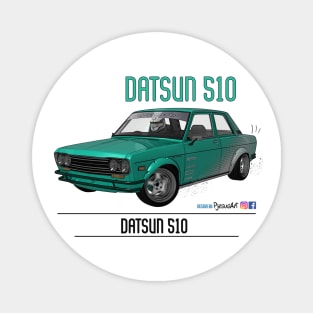 Datsun 510 Halftone Magnet